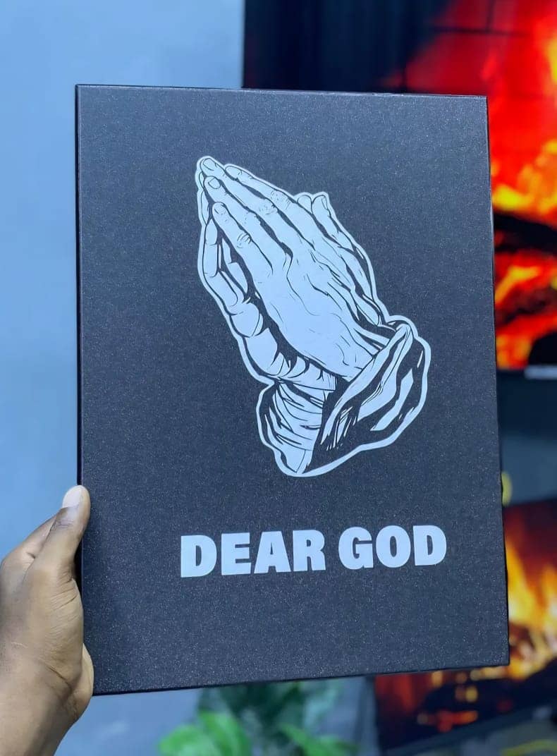 Fearless Me wood art sample